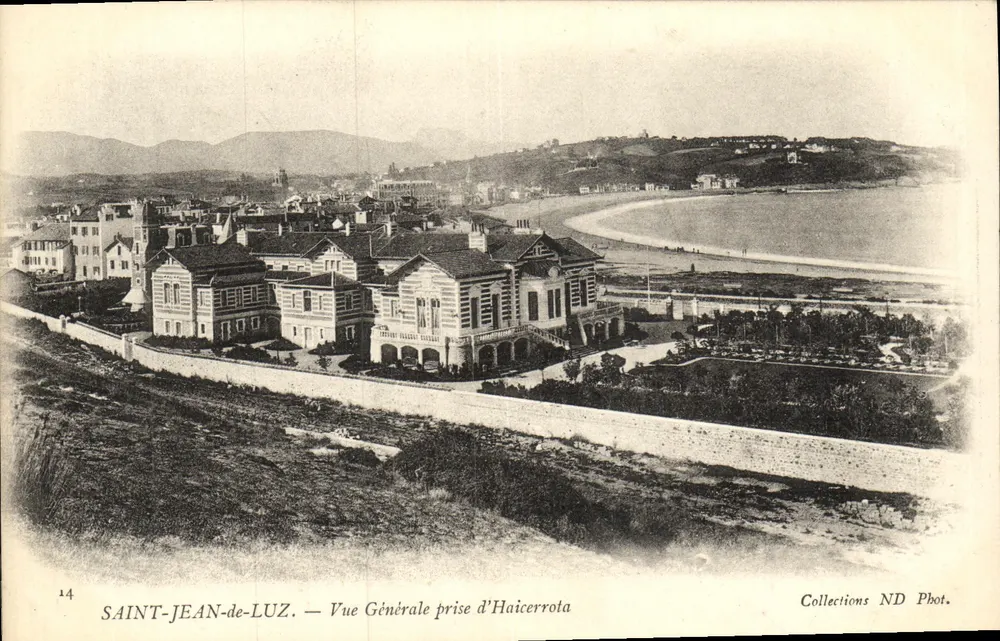 SAINT-JEAN-de-LUZ — Allgemeiner Blick von Haicerrota — Collections ND Phot. - Vorderseite