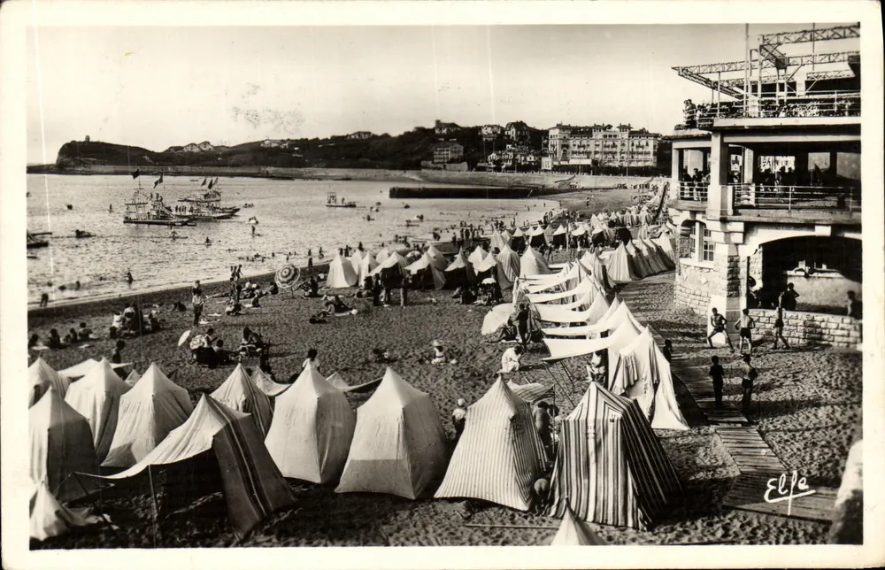 Saint-Jean-de-Luz — Der Strand — Verlag Labouche, Nr. 1332 - Vorderseite