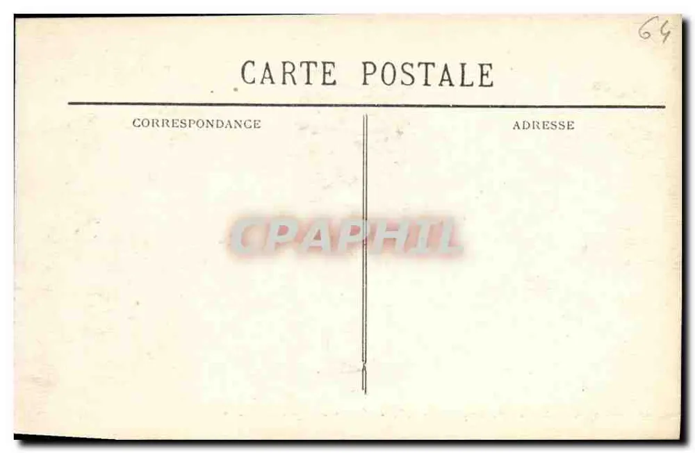 Hendaye-Plage - Basque-Küste - Die Villen vor der Küste - BR - 3016 - Rückseite