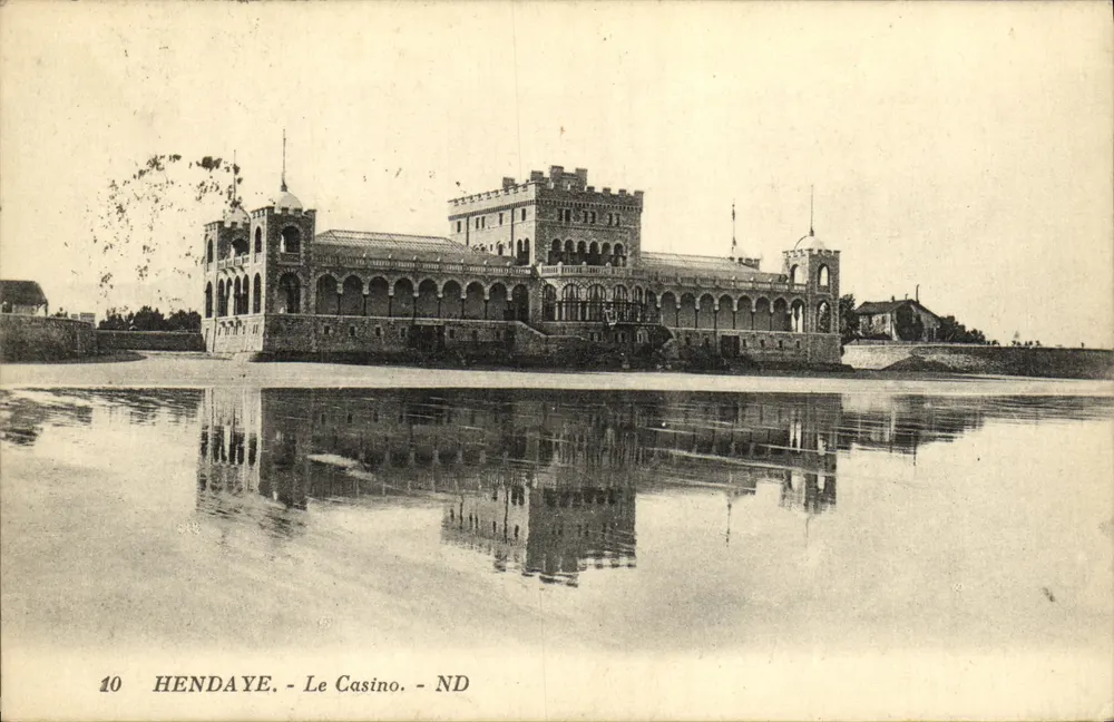 Hendaye - O Casino - ND - Frente
