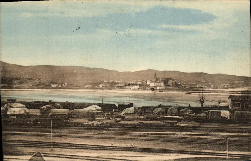 Fontarabie, Ansicht der Bahnhof Hendaye — R. Bergeron, 6315 Le Pays Basque - Vorderseite