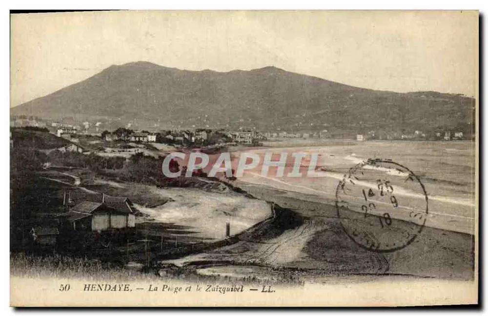 Hendaye — La Piège und der Zuïzquibel — LL. - Vorderseite