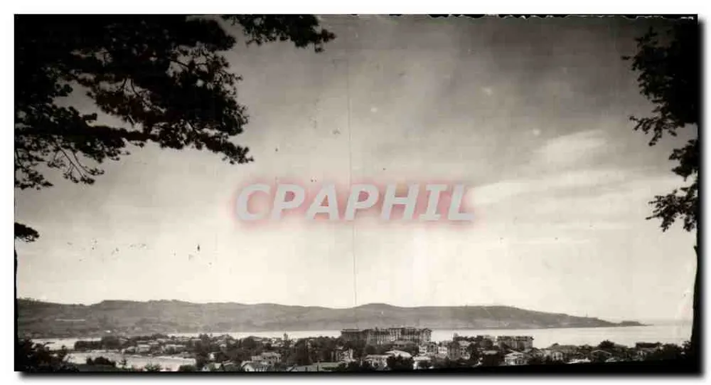 Vista de Béhobie — Espanha — Carta Postal - Frente