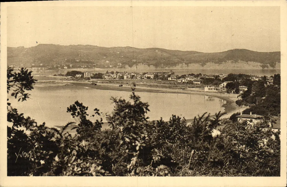 Hendaye-Plage — Costa Basca (Basses-Pyrénées) — Edições d'Art Yvon, Paris - Frente