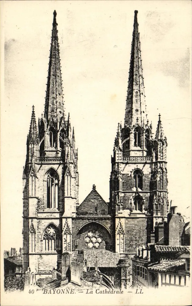 Bayonne — A Catedral — LL - Frente