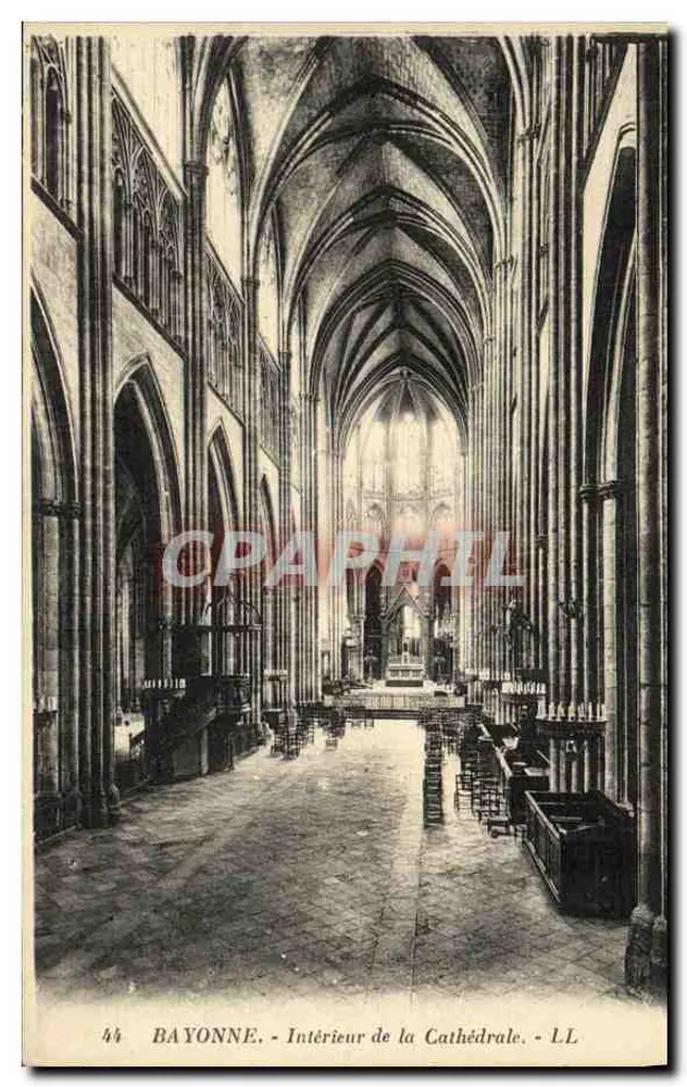 Bayonne - Interno della Cattedrale - LL - Recto
