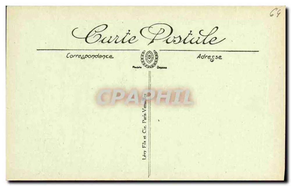 Bayonne — A Catedral — editor Lévy Frères, n° 39 - Verso