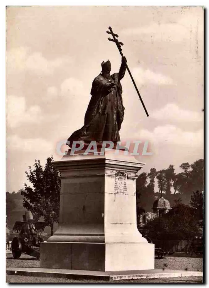 Monument do Cardeal Lavigerie — Bayonne — editor P. Strasbourg - Frente