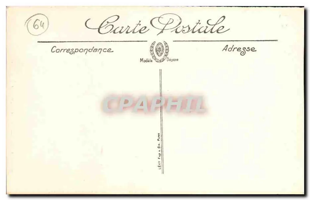 Bayonne — A Catedral e o Claustro — LL Selecta - Verso
