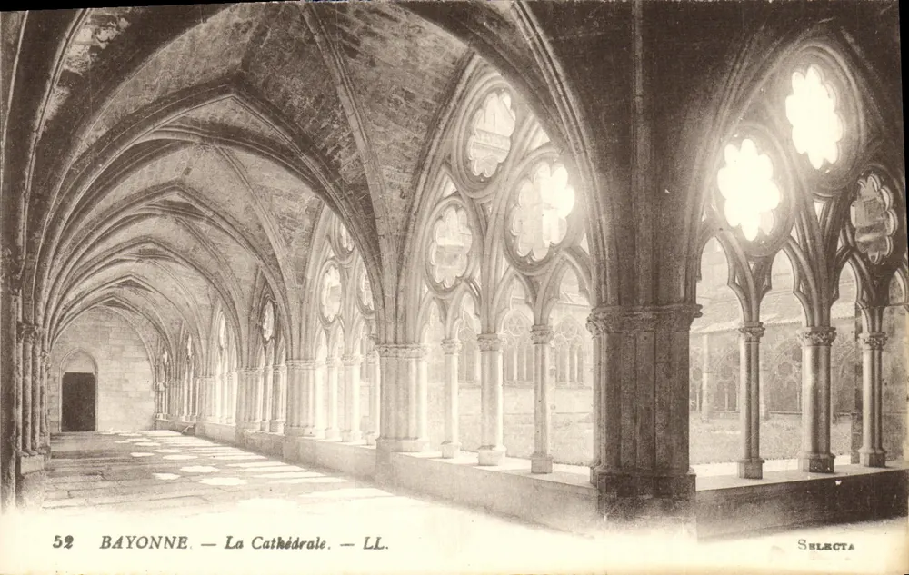 Bayonne — A Catedral — LL. — SELECTA - Frente