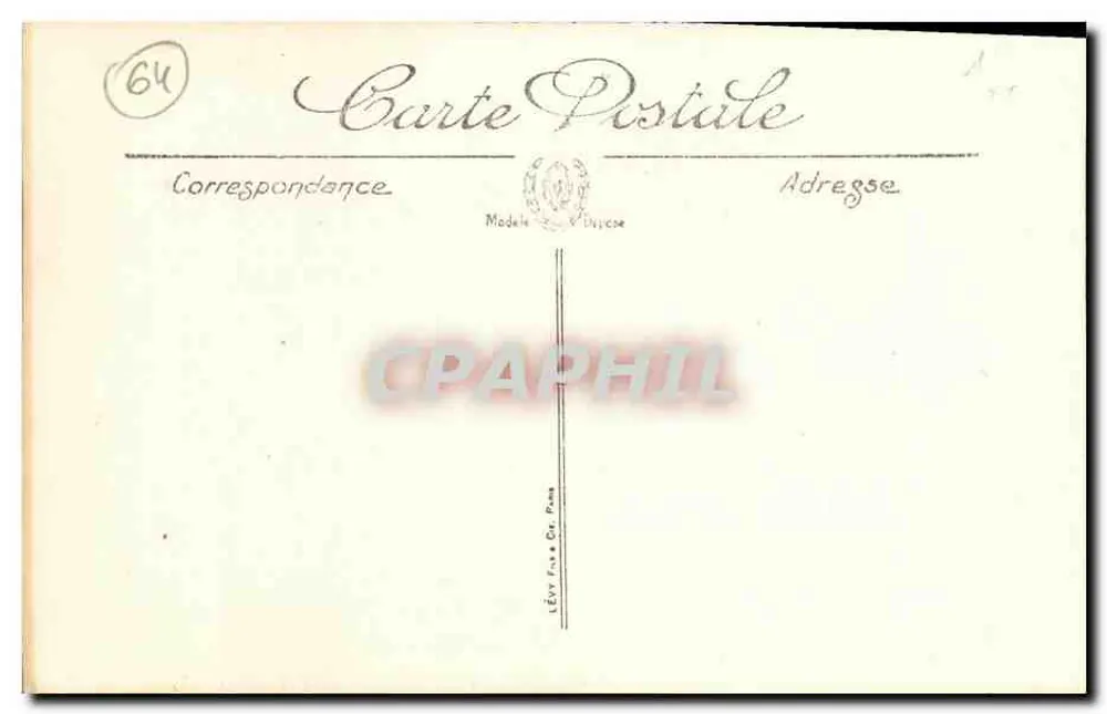 Bayonne — A Catedral — LL. — SELECTA - Verso