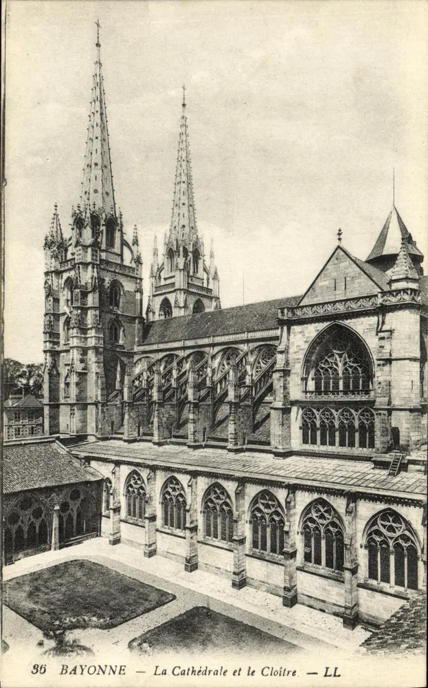 Bayonne — De Kerk en het Klooster — LL - Voorkant