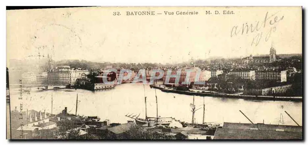 Bayonne — Vista Geral — M. D. Edit. - Frente