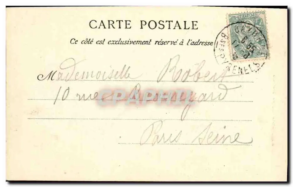 Bayonne — Vista Geral — M. D. Edit. - Verso