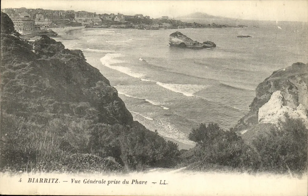 Biarritz — Vista Geral tirada do Farol — LL. - Frente