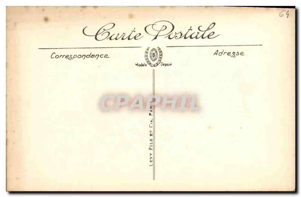 Biarritz — Rocher e Esplanada da Virgem — LL. — N°20 - Verso