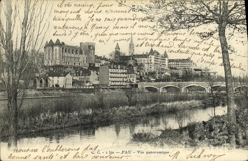 Pau — Vista panorâmica — C.C. - I bis - Frente
