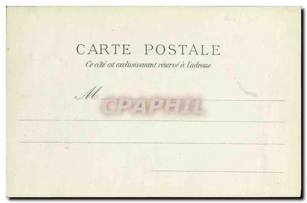 PAU - Hôtel Garnison - Église Saint-Martin — D.T. - Lourdes, N° 16 - Rückseite