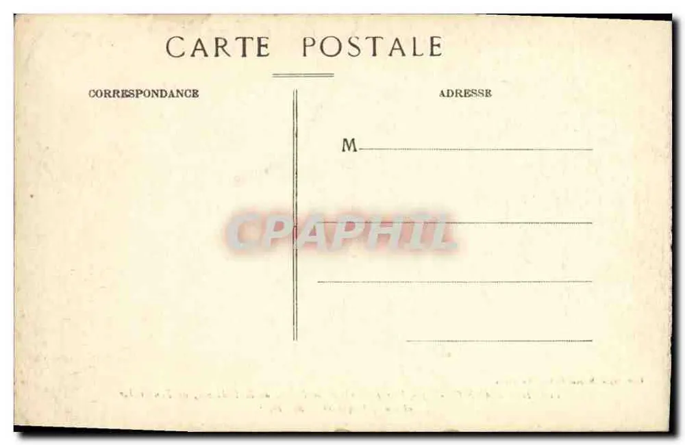 Hendaye (B.-P.) — Allgemeine Ansicht der Strände, der Bidassoa, Fontarabie und des Jaitzquibel — Phototypie Marcel Delhaye, Bordeaux, n° 119 - Rückseite