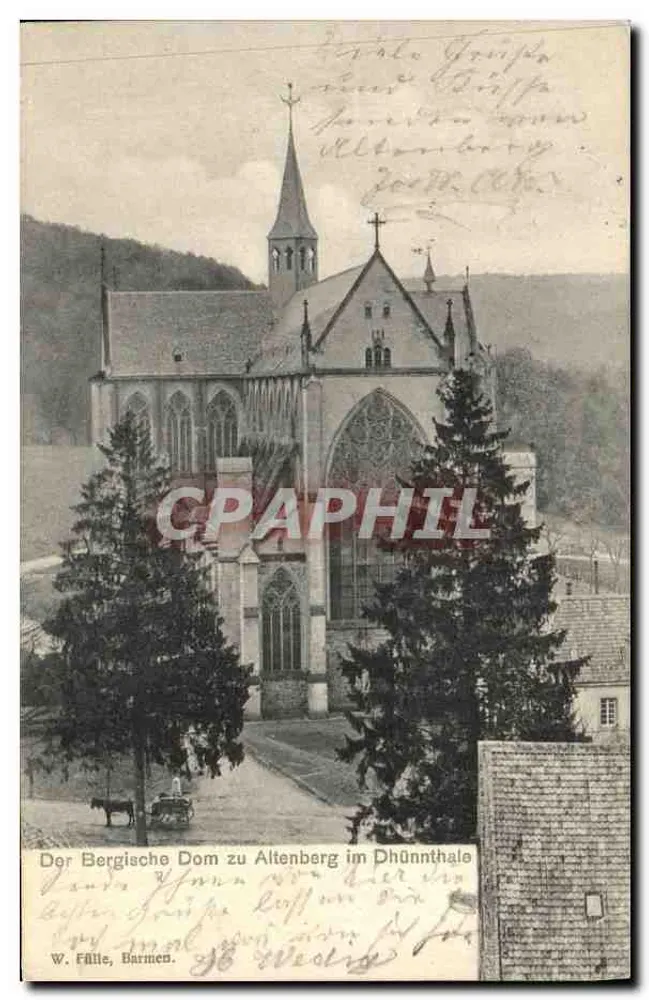 Dom zu Altenberg im Dhünnthale — W. Fülle, Barmen - Vorderseite