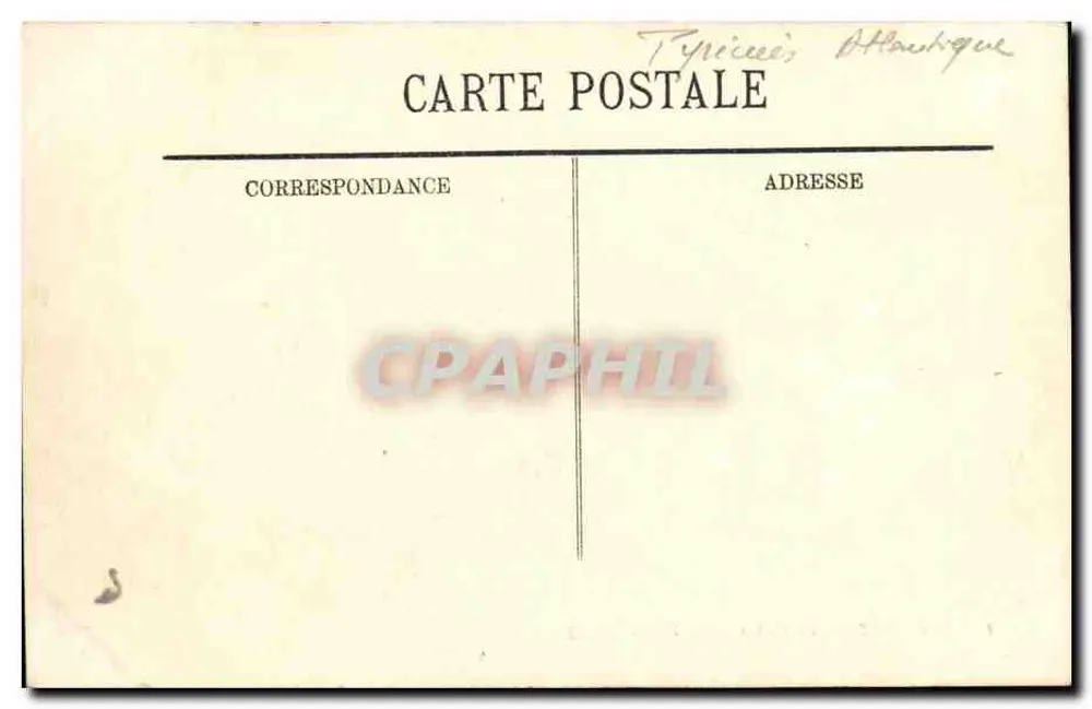 Biarritz — Vista del Forno della Vergine — LL. - Verso