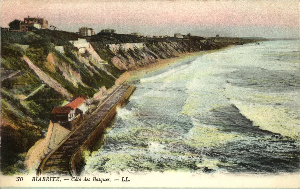 Biarritz — Wybrzeże Baszków — LL. — N°70 - Awers
