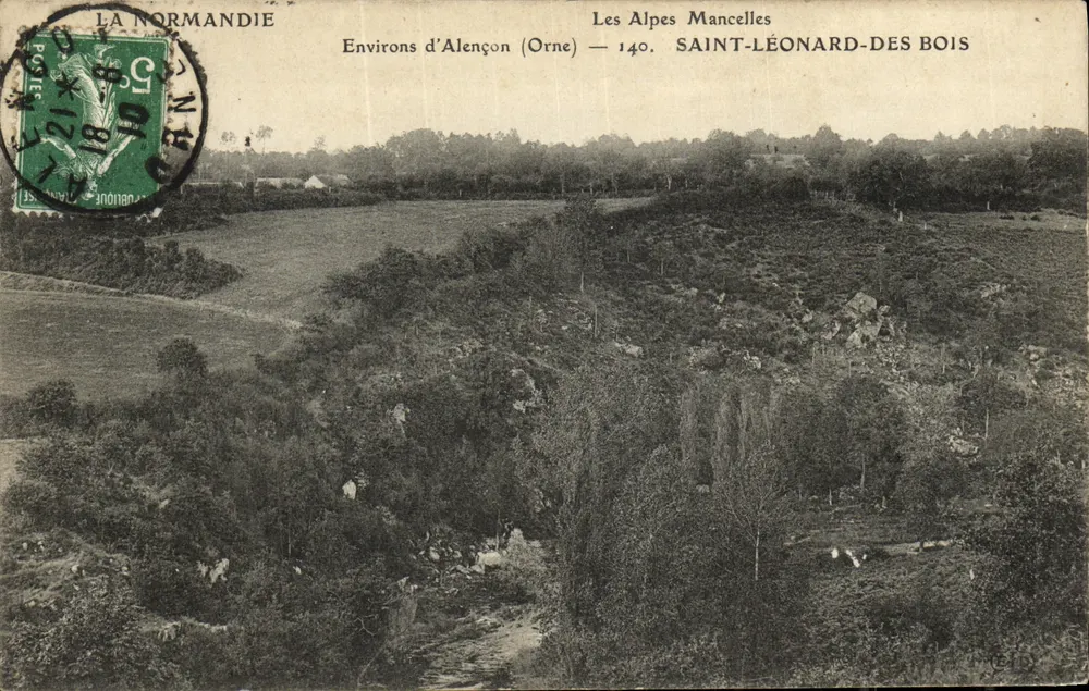 Les Alpes Mancelles — Saint-Léonard-des-Bois — La Normandie, 140 - Frente