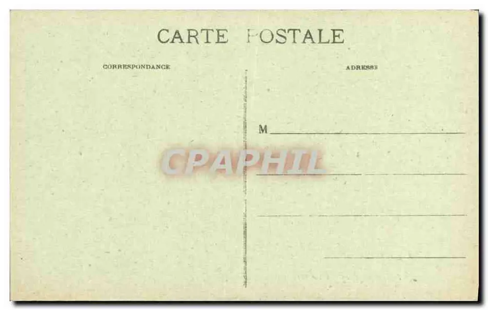 Biarritz - Le Rocher du Basta — Phototypie Marcel Delbey, Bordeaux, n°79 - Achterkant