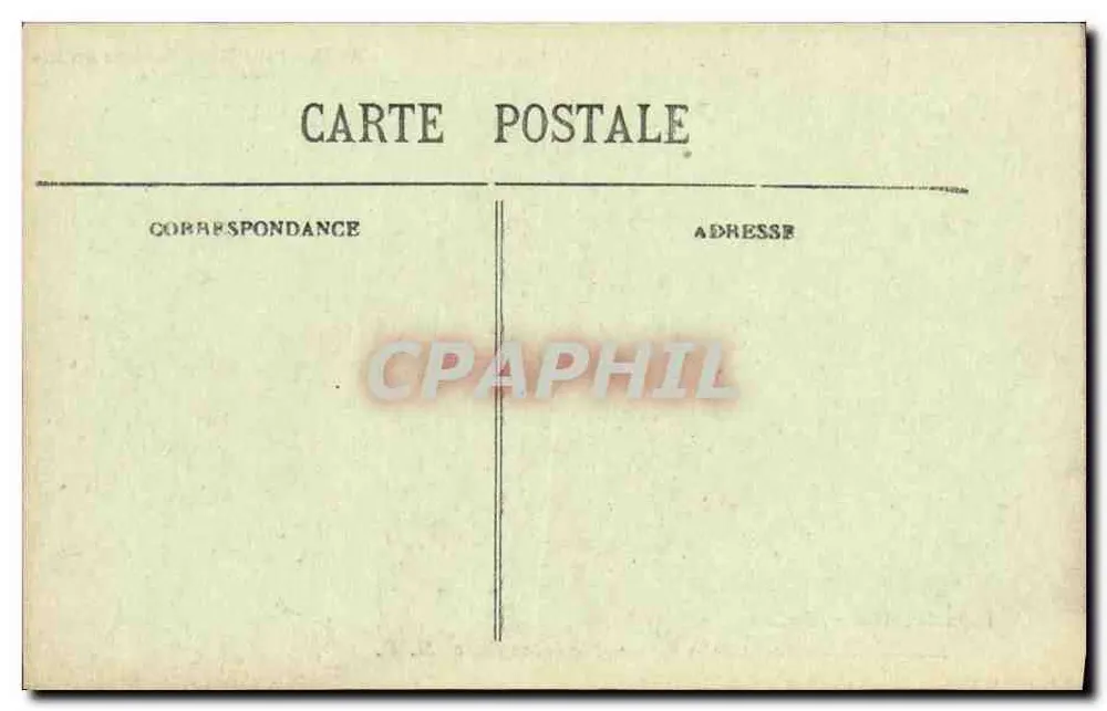Biarritz — Rocher de la Vierge e o Sémaphore — Fot. Marcel Delboy, Bordeaux - Verso