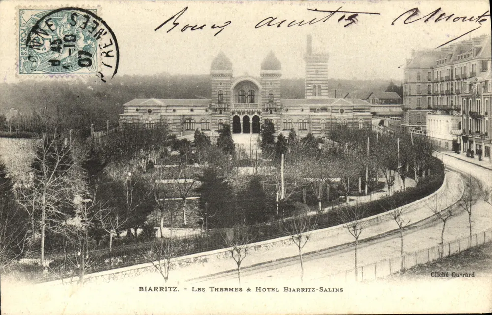 Biarritz - Die Thermalbäder & Hotel Biarritz-Salins — Cliché Ouvrard - Vorderseite