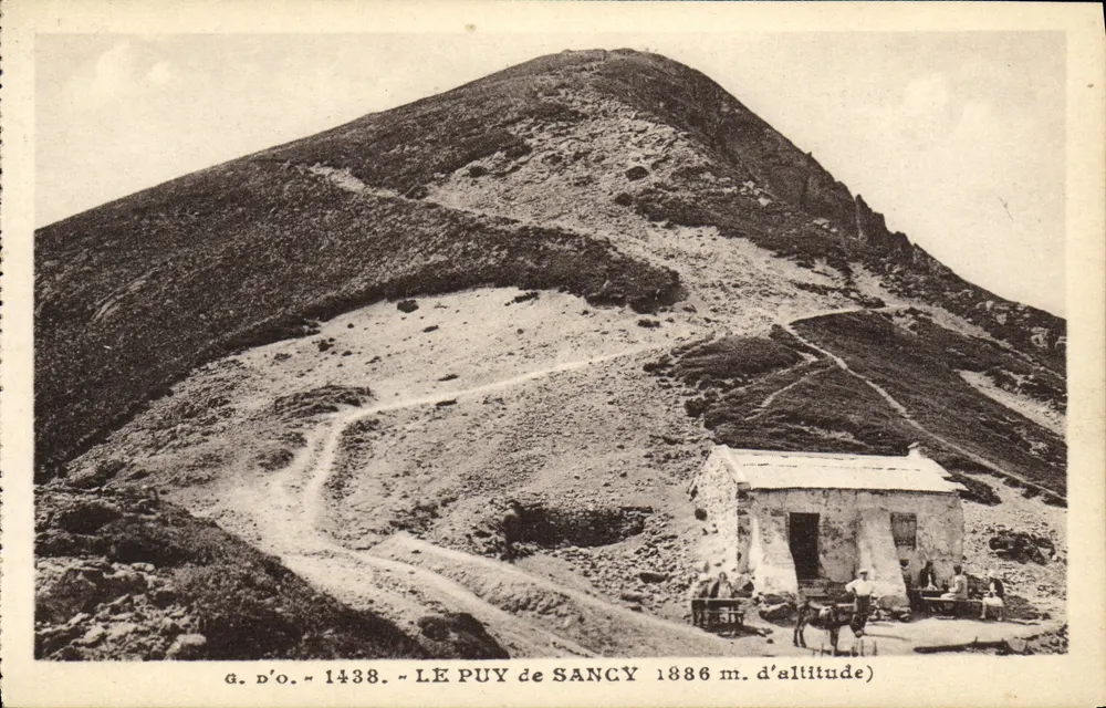 Le Puy de Sancy — 1886 m hoogte — G. D'O. n°1438 - Voorkant