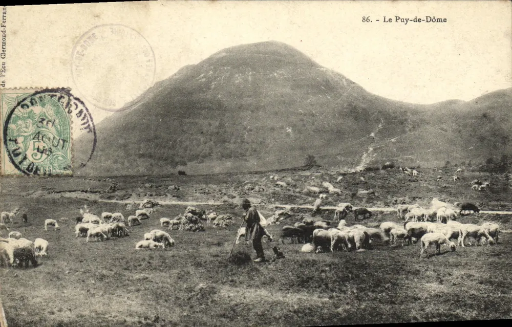 Le Puy-de-Dôme — Puy-de-Dôme — Verlag P. Ecou Darmoud-Ferrain, Nr. 86 - Vorderseite