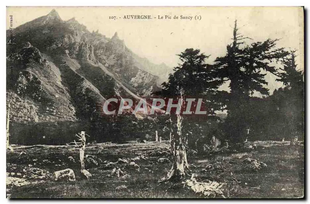 Auvergne - O Pico de Sancy (1) - Fernand - Frente