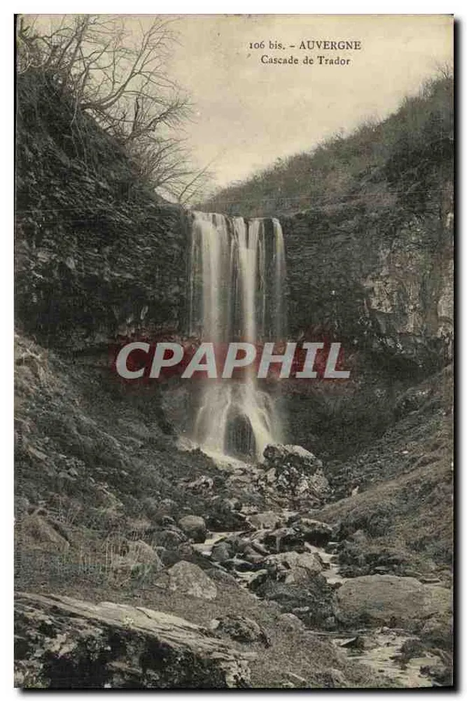 Cascata de Trador — Auvergne — n° 106 bis - Frente