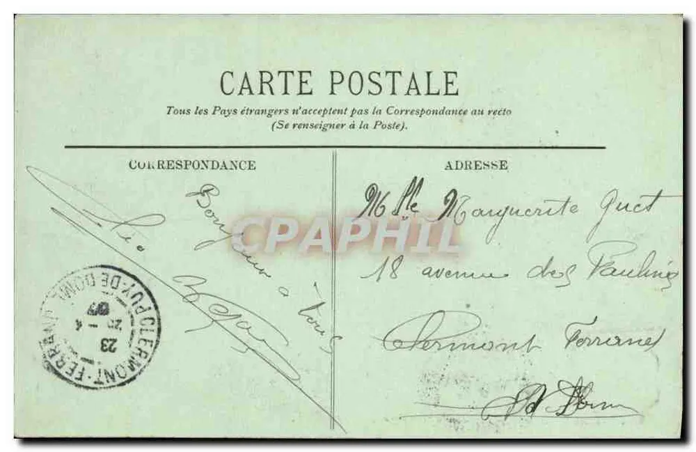 Cévennes — O Caminho das Gorges d'Enfer — LL. - Verso