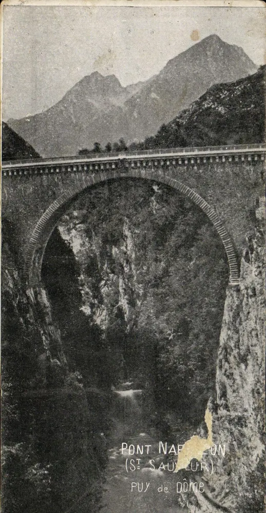 Napoleon-Brücke — (St Sauleur) — Puy de Dôme - Vorderseite