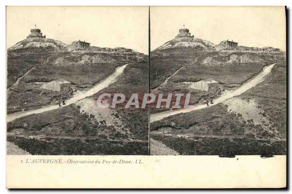 Auvergne - Observatorium des Puy-de-Dôme - I L. - Vorderseite