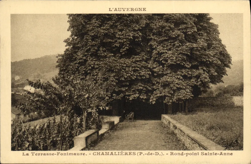 La Terrasse-Fontmaure — Chamalières (P.-de-D.) — Rond-point Sainte-Anne — L'Auvergne - Vorderseite