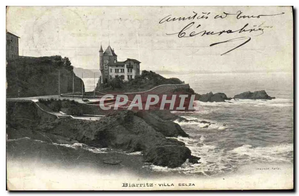 Biarritz - Villa Belza — editor Granzon, Paris - Frente