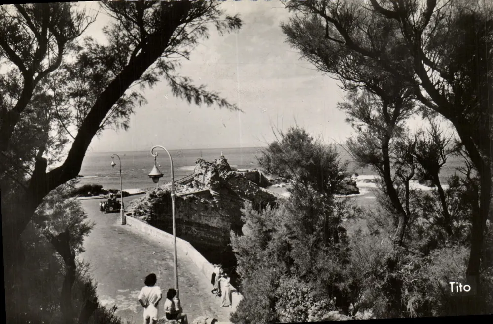 Widok Biarritz — Skalista Pani Maryja — Tito - Awers