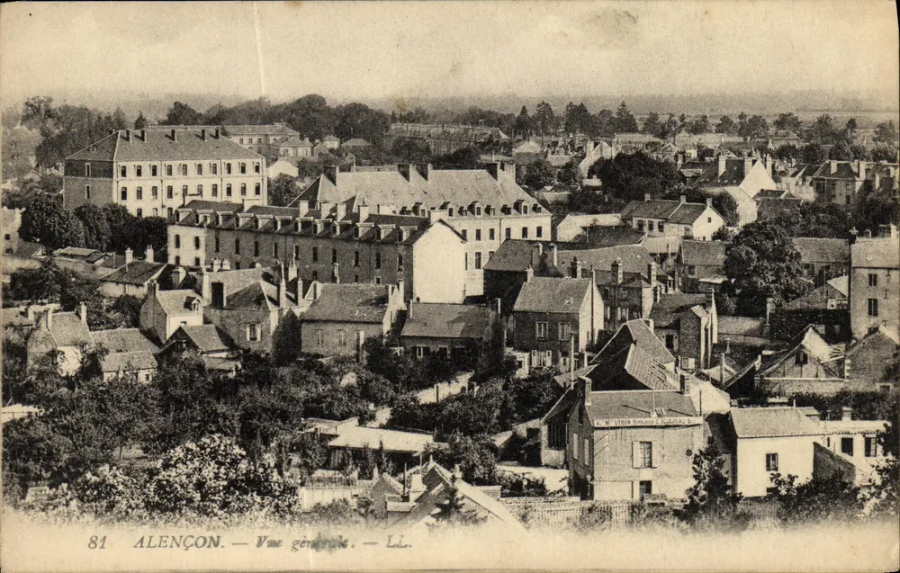 Alençon — Vista geral — L. W. Veres, editor, n°81 - Frente