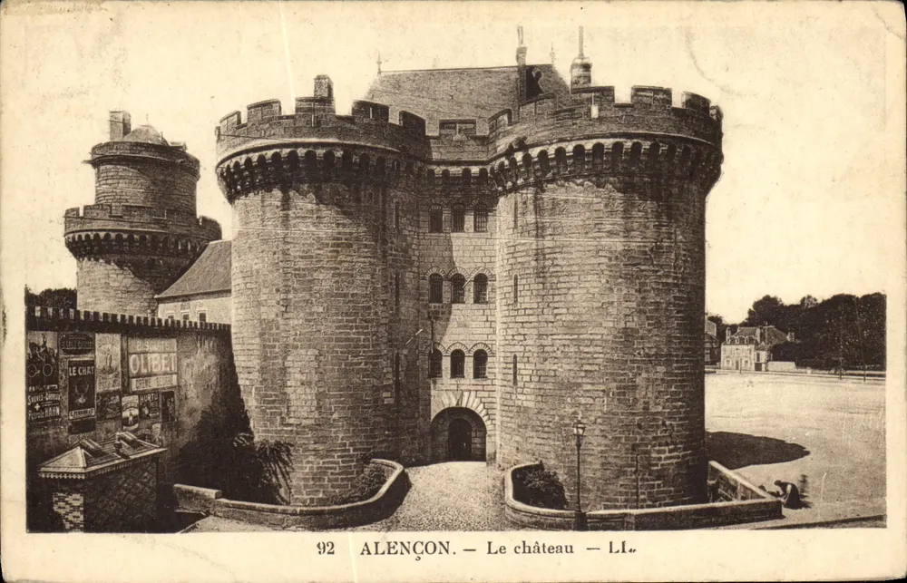 Alençon — O castelo — LLI — n°92 - Frente