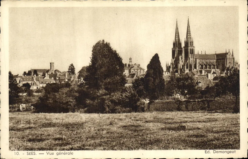 Sées — Vista Geral — Ed. Demongeot - Frente