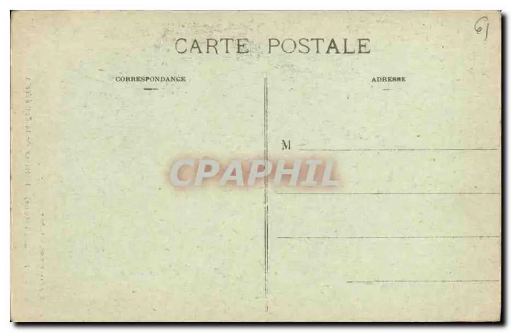 Sées (Orne) — Interior da Catedral — editor: P. Homme, Sées - Verso