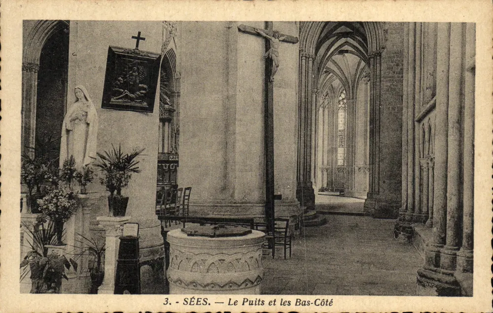 Sées — O Poço e os Lados Baixos — Editor 'Photographie T. Léveque' n°3 - Frente
