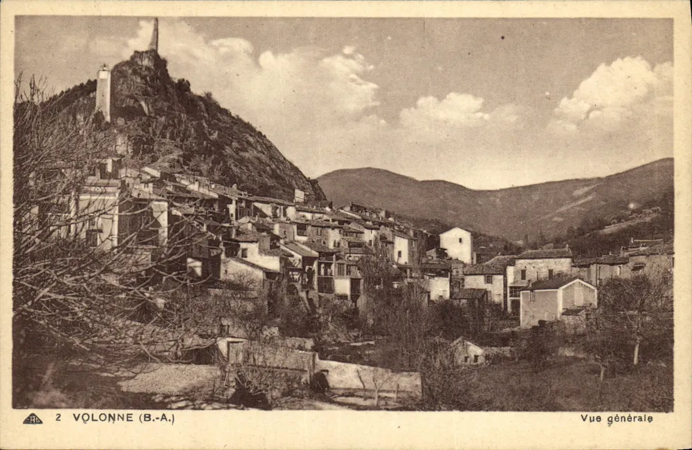 Volonne (B.-A.) — Vista geral — Editor B.A. - Frente