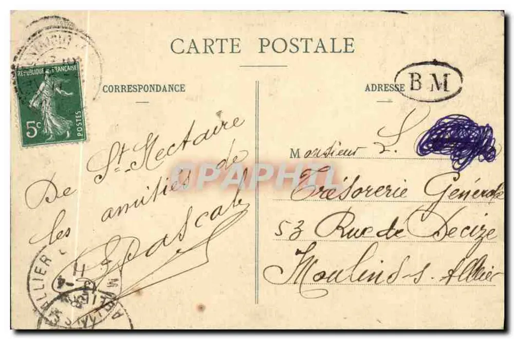 St-Nectaire-les-Bains — Os Termas - Verso