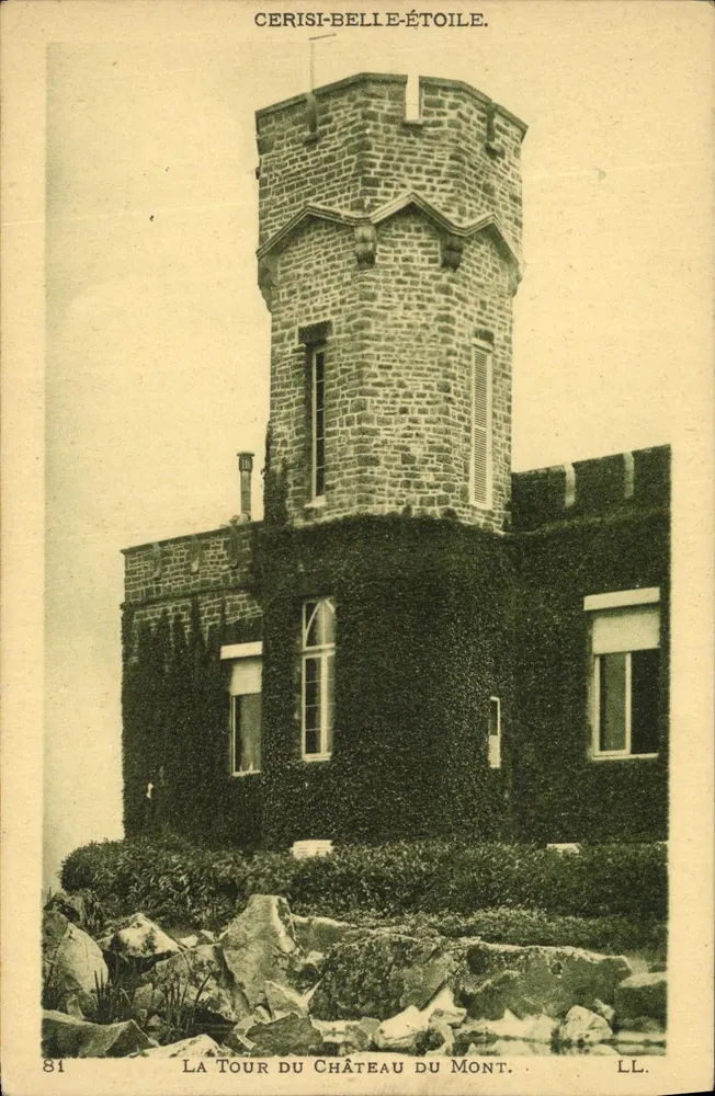 Cerisi-Belle-Étoile — Turm des Schlosses Mont — LL. n°81 - Vorderseite