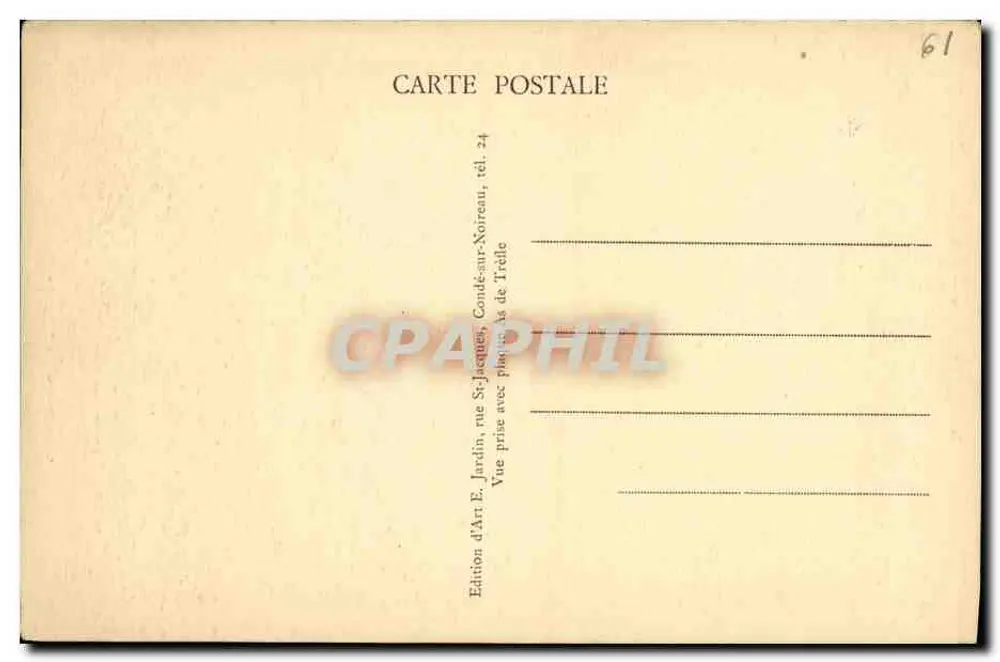 La Roche d'Oetre, perfil humano — A Suiça Normanda — Jardino, n°172 - Verso