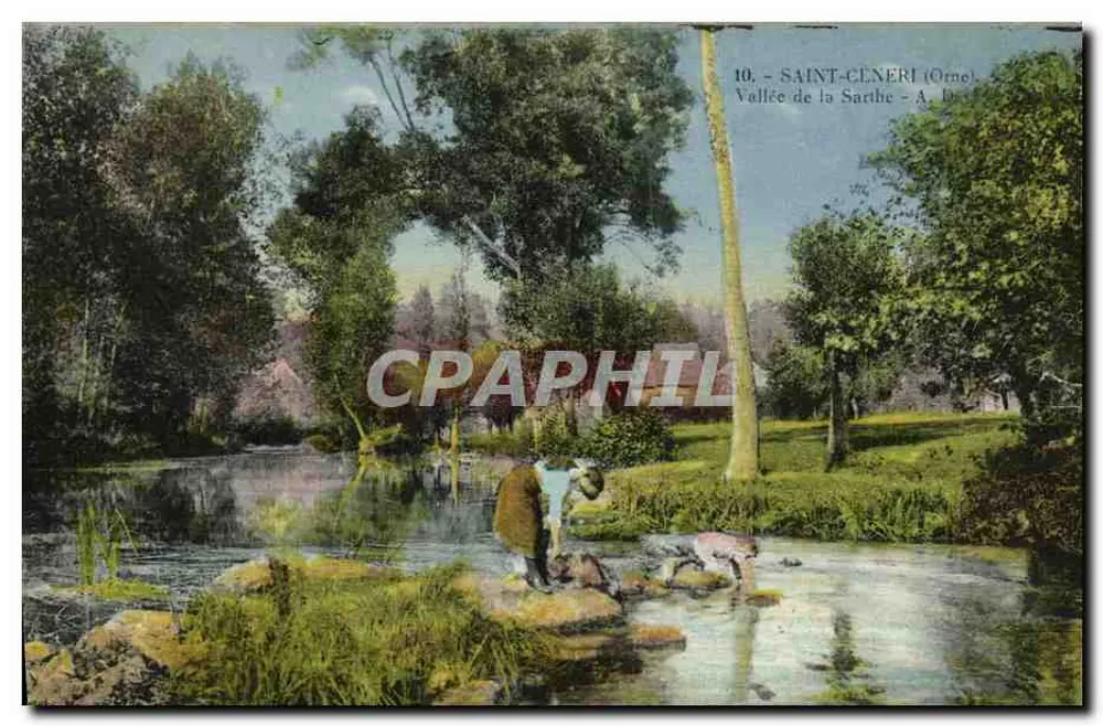 Saint-Céneri (Orne) — Tal der Sarthe — A. Dolleau - Vorderseite